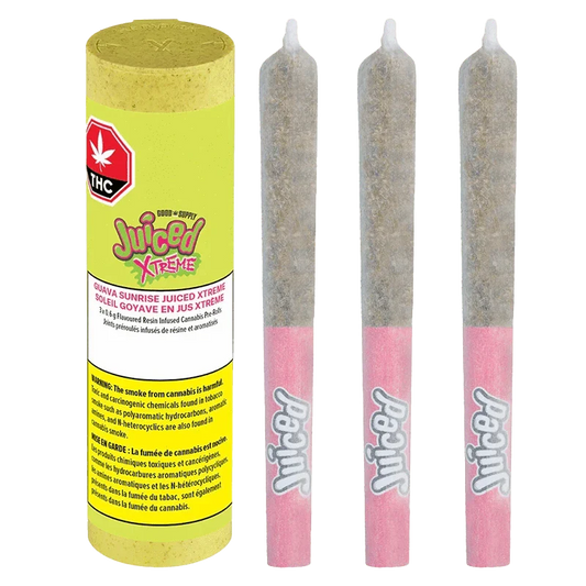 Guava Sunrise Juiced Xtreme Resin And Kief Coated By Good Supply