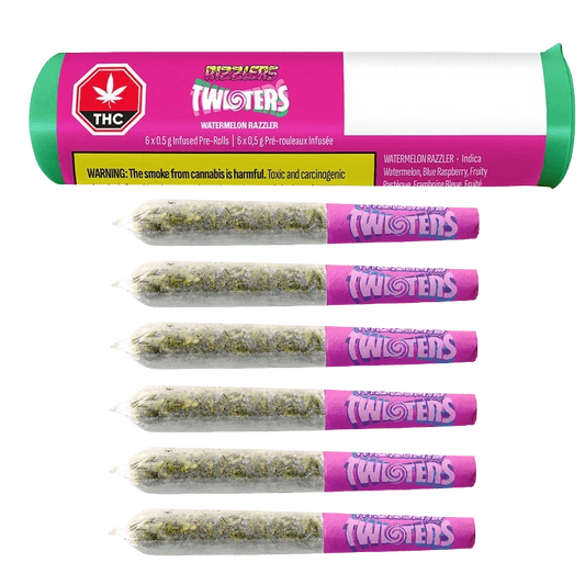 Watermelon Razzler Distillate Infused By Rizzlers