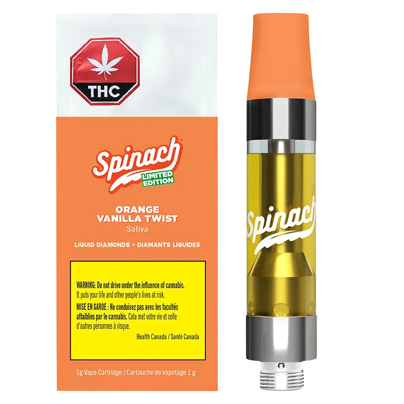 Orange Vanilla Twist Liquid Diamonds By Spinach (S)