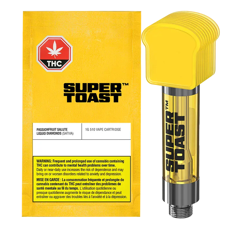 Passionfruit Salute Liquid Diamonds By Super Toast (S)