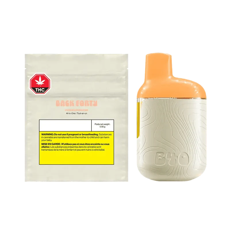 Peach Lemonade Liquid Diamonds By Back Forty (S)