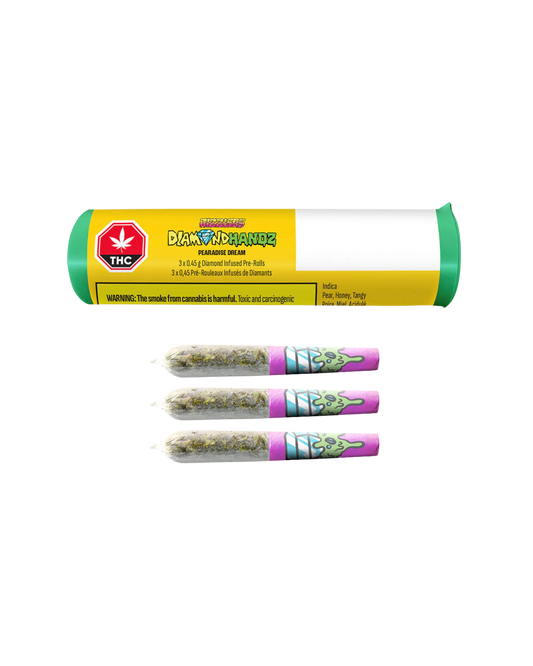 Pearadise Dream diamond and distillate By Rizzlers