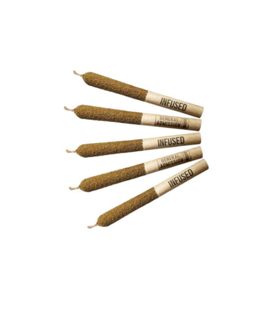 Pineapple Drift Distillate Infused And Kief Coated By Gen. Adm.