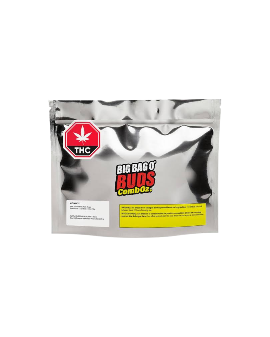 Pink Kush Mints & Purple Cherry Punch Comboz Big O’Bag of Buds