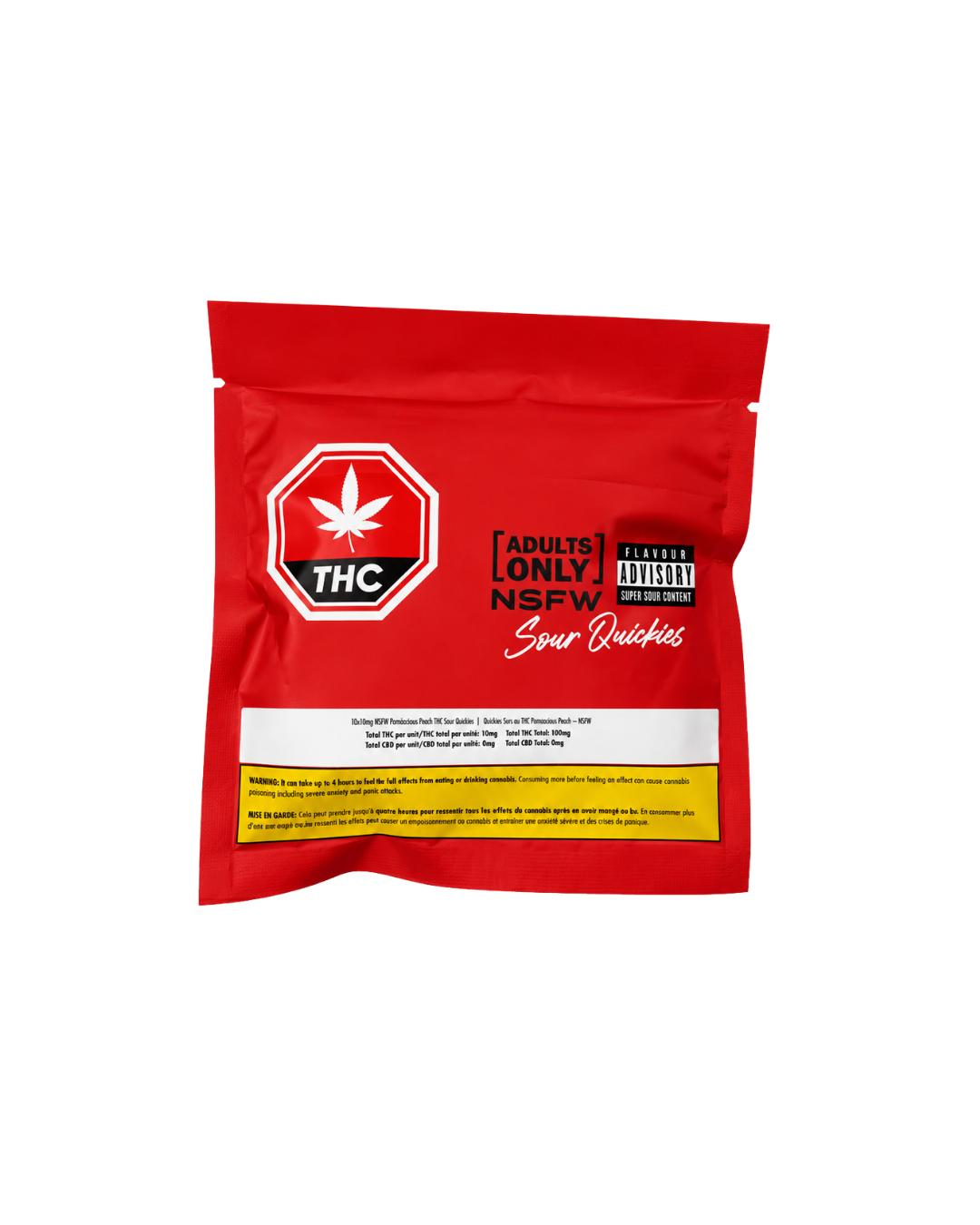 Promiscuous Peach THC Sour Quickies By Adults Only (H)