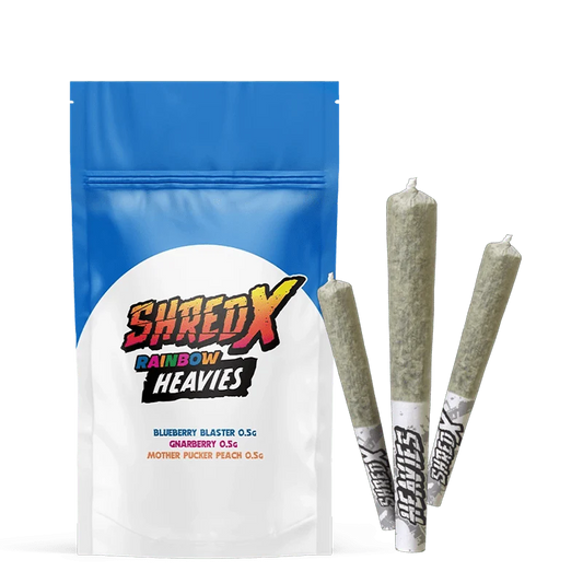 Rainbow Heavies Distillate Infused By Shred X