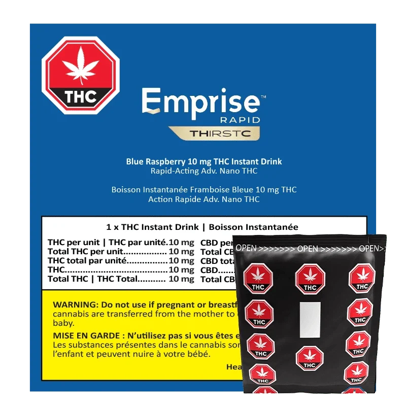 Rapid THirstC Blue Raspberry Instant Drink By Emprise (S)