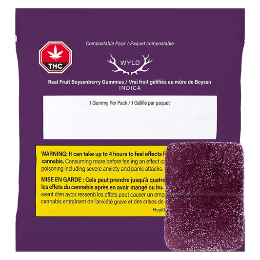 Real Fruit Boysenberry 1:1:2 THC:CBN:CBD By Wyld (I)