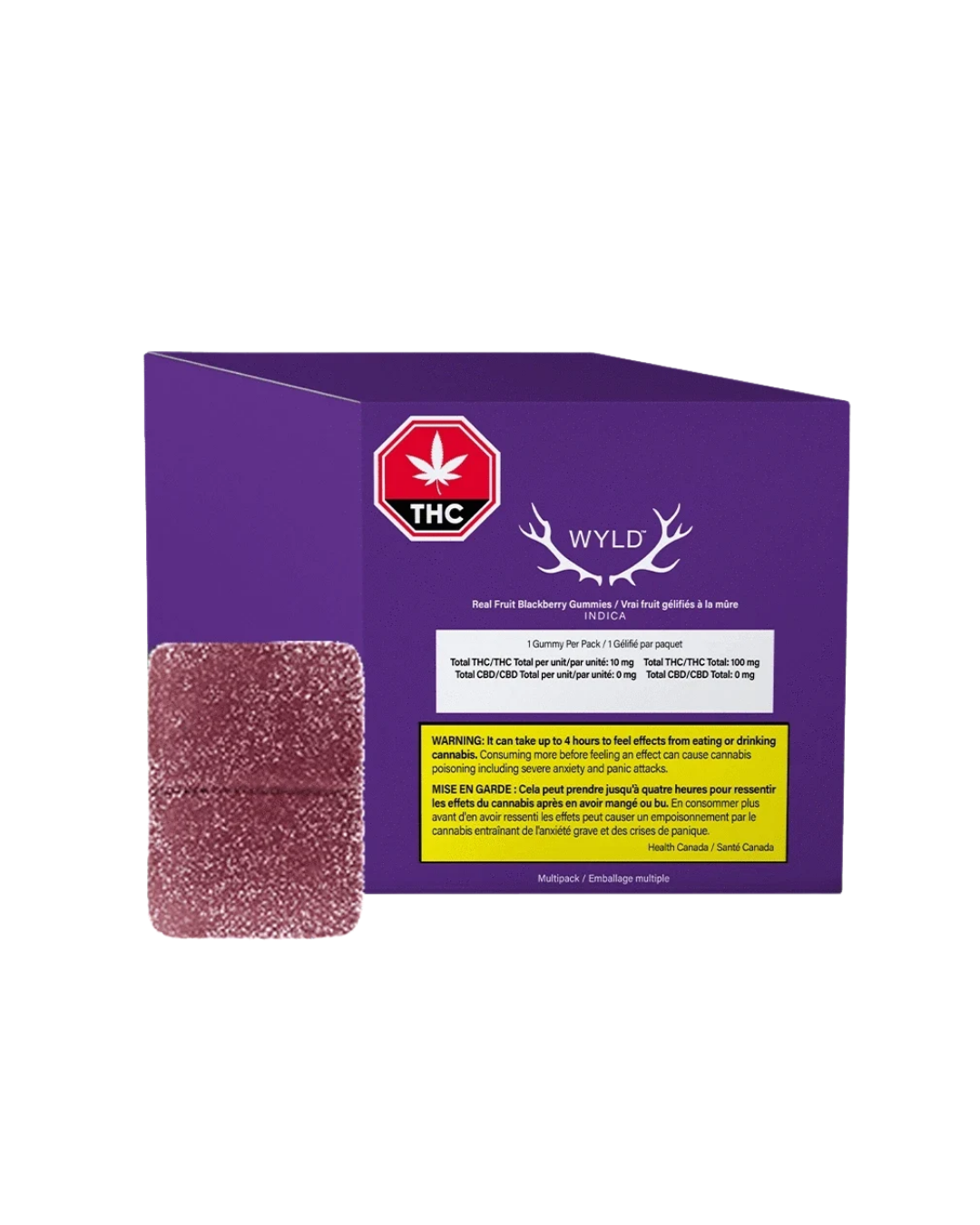 Real Fruit Blackberry By Wyld (I)