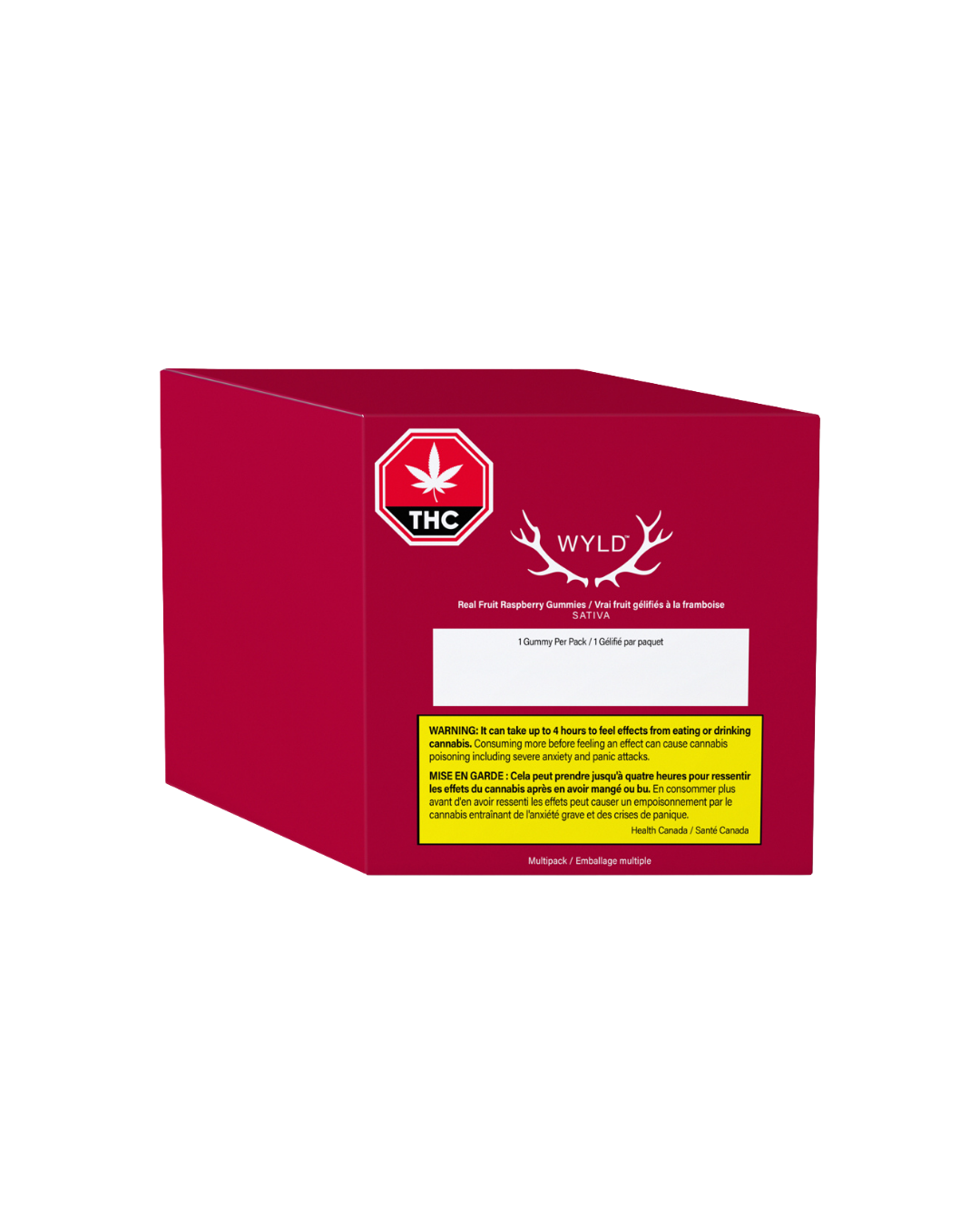 Real Fruit Raspberry By Wyld (S)  10 piece