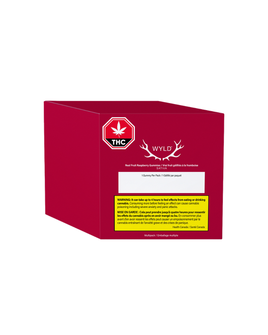 Real Fruit Raspberry By Wyld (S)  10 piece