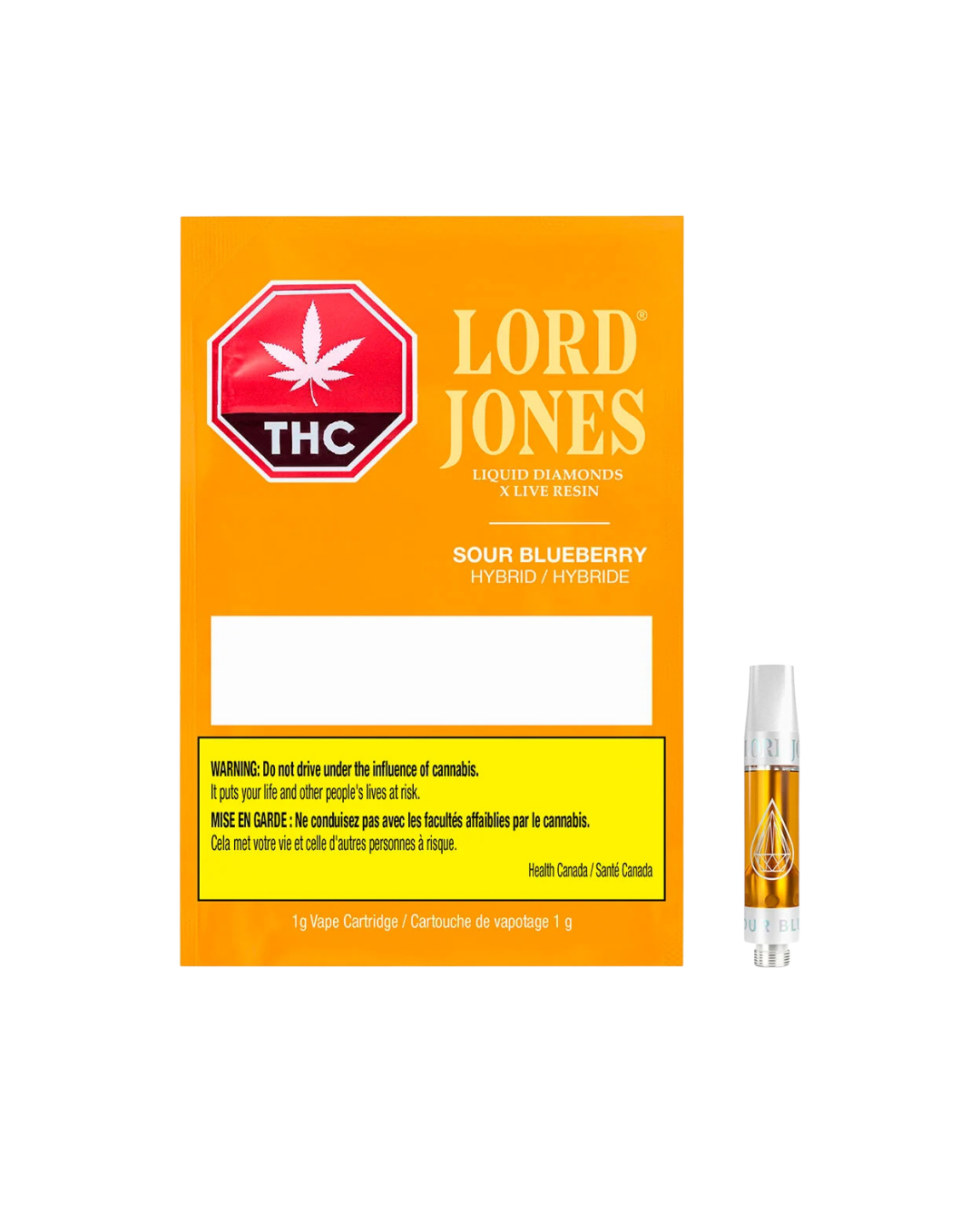 Sour Blueberry Liquid Diamonds x Live Resin By Lord Jones (H)