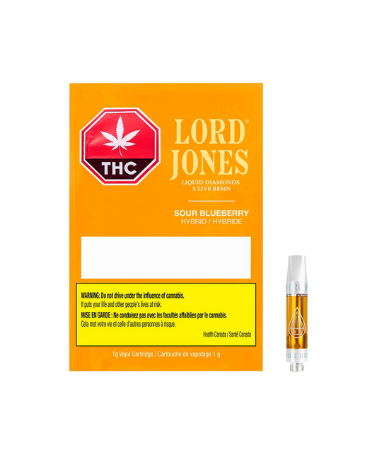 Sour Blueberry Liquid Diamonds x Live Resin By Lord Jones (H)