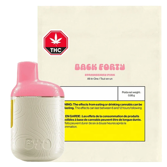 Strawberry Pink Liquid Diamonds By Back Forty (H)