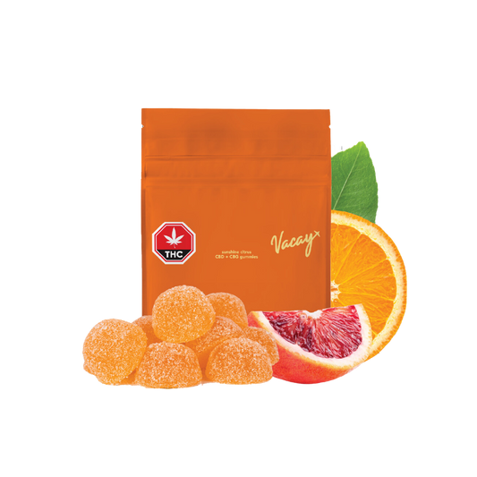 Sunshine Citrus CBD + CBG By Vacay