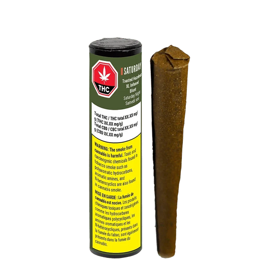 Toasted Hazelnut XL Distillate Infused Blunt By Saturday