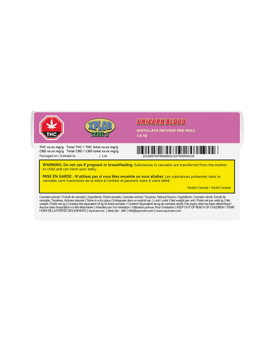 Unicorn Blood Distillate Infused By XPLOR Level X