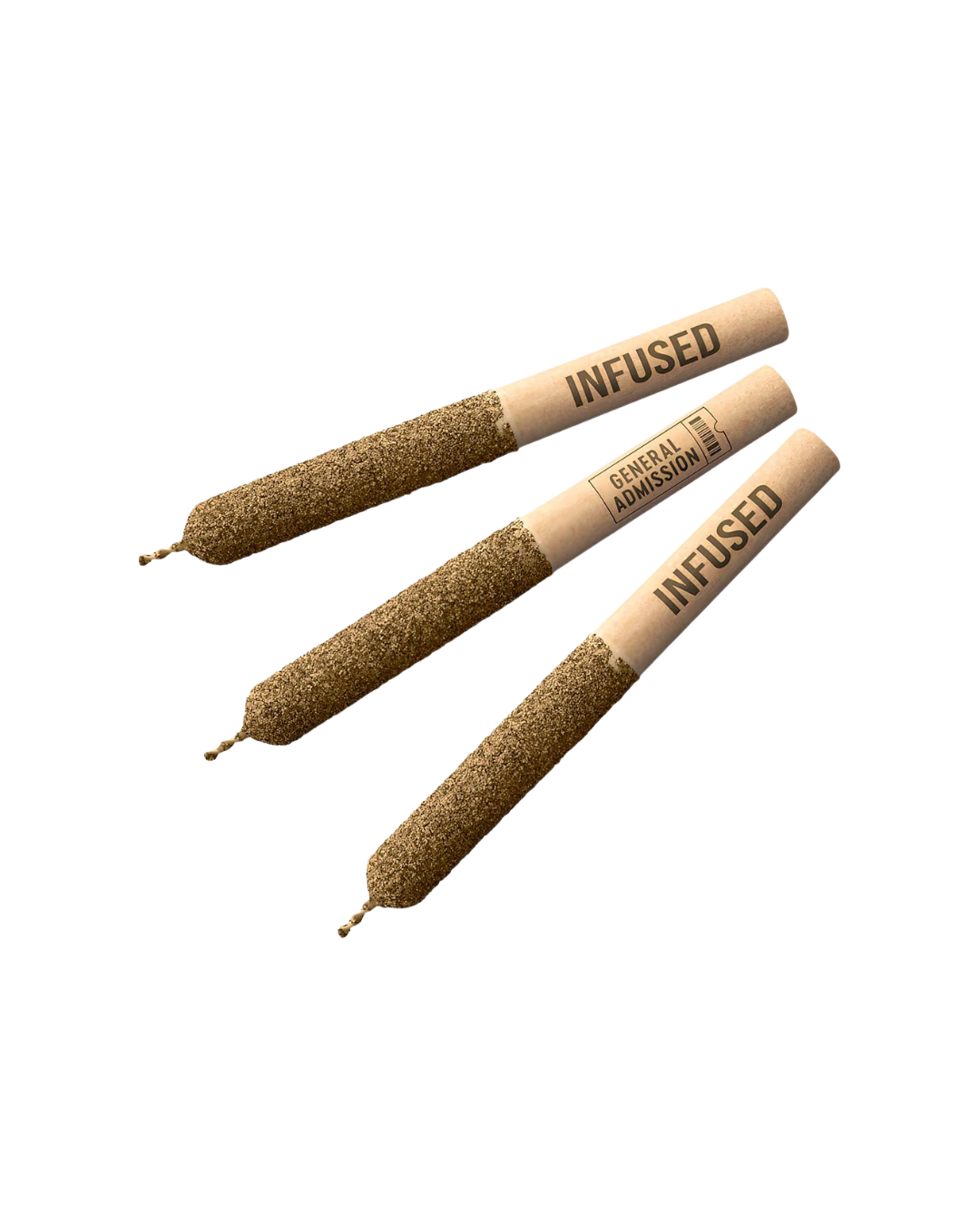 Redline Berry Hi-Fi Diamonds, Distillate Infused And Kief Coated By General Admission