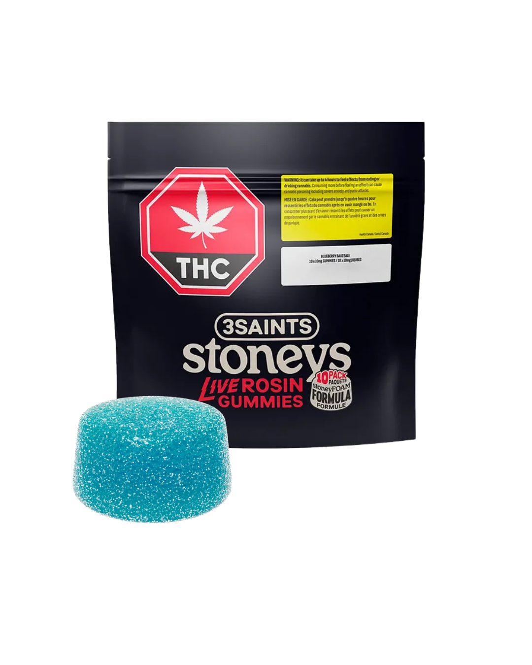 Stoneys Blueberry Bakesale Live Rosin By 3Saints (H)
