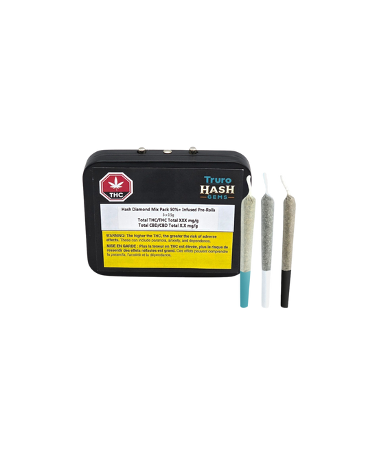 Hash Gems Diamond Mix Pack diamonds and hash Infused By Truro
