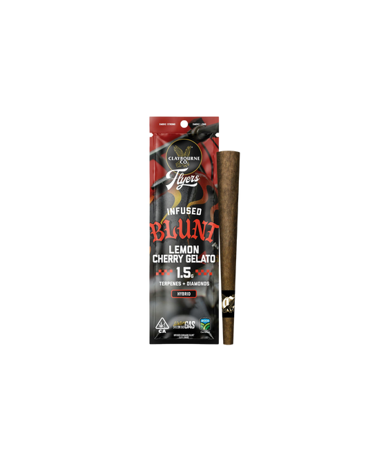 Flyers Lemon Cherry G Liquid Diamonds Infused Blunt By Claybourne