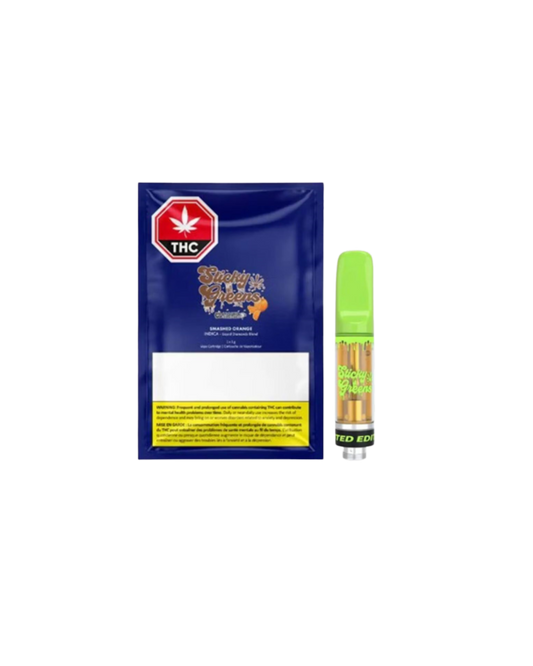 Smashed Orange Liquid Diamonds By Sticky Greens (I)