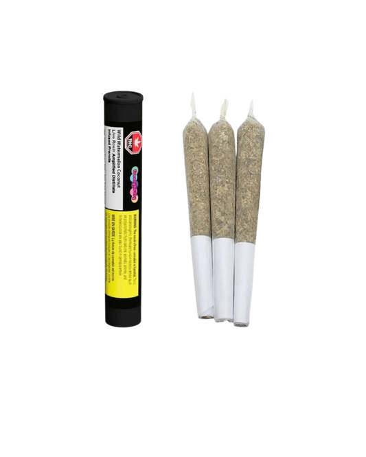 Wild Watermelon Coconut Liquid Diamond & Live Rosin Kief Coated Infused By frootyhooty
